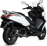 Complete Non-Catalytic Exhaust System With Sound Certification Urban Stainless Steel - Mivv Compatible With Kymco Downtown 350 (2015-2016)