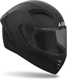 Casco Modular Para Moto Airoh Connor - Cn11 Thermoplastic Hrt Negro Mate Color Talla Xs