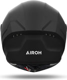 Casco Integral Para Moto Airoh Connor - Cn11 Thermoplastic Hrt Negro Mate Color Talla Xl