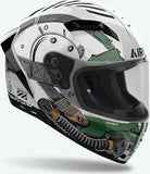 Casco Integral Para Moto Airoh Connor - Cnal17 Thermoplastic Hrt Gloss Alligator Talla Xl