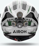 Casco Integral Para Moto Airoh Connor - Cnal17 Thermoplastic Hrt Gloss Alligator Talla S