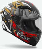 Casco Integral Para Moto Airoh Connor - Cns17 Thermoplastic Hrt Mate Samurai Talla S