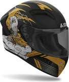 Casco Integral Para Moto Airoh Connor - Cnz35 Thermoplastic Hrt Mate Zeus Talla Xxl