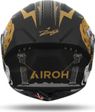 Casco Integral Para Moto Airoh Connor - Cnz35 Thermoplastic Hrt Mate Zeus Talla Xs