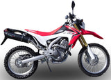 Sistema De Escape Completo Con Catalizador Y Homologación Acústica Furore Aluminio Negro - Gpr Compatible Con Honda Crf 250 L (2013-2016)