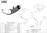 Sistema De Escape Completo Con Catalizador Y Homologación Acústica Urban Acero - Mivv Compatible Con Piaggio X8 200 (2005-2007)