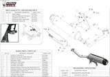 Sistema De Escape Completo Sin Catalizador Y Con Homologación Acústica Urban Acero - Mivv Compatible Con Suzuki An 400 Burgman (2006-2016)