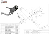 Sistema De Escape Completo Con Catalizador Y Homologación Acústica Urban Acero - Mivv Compatible Con Suzuki An 400 Burgman (1999-2002)