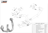 Tubo De Conexión No Catalizado - Mivv Compatible Con Ducati Hypermotard 1100 Evo (2010-2012)