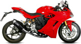 Tubo De Escape Sin Catalizador Y Con Homologación Acústica Delta Race Carbono Carbono - Mivv Compatible Con Ducati Supersport 939 - S (2017-2020)