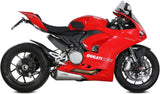 Tubo De Escape Sin Catalizador Y Con Homologación Acústica Delta Race Acero Carbono - Mivv Compatible Con Ducati Panigale V2 (2020-2024)