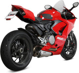 Non-Catalytic Exhaust Tip With Sound Certification Delta Race Stainless Steel Carbon - Mivv Compatible With Ducati Panigale V2 (2020-2024)