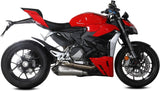 Catalytic Exhaust Tip With Sound Certification Delta Race Stainless Steel Carbon - Mivv Compatible With Ducati Panigale V2 (2020-2024)