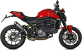Tubo De Escape Con Homologación Acústica X-M5 Titano Carbono - Mivv Compatible Con Ducati Monster + (2021-2024)