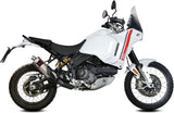 Exhaust Tip With Noise Certification Dakar Titanium - Mivv Compatible With Ducati Desert-X (2022-2024)