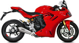 Tubo De Escape Sin Catalizador Y Sin Homologación Acústica Delta Race Acero Carbono - Mivv Compatible Con Ducati Supersport 950 - S (2021-2024)
