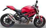 Doble Salida De Escape Con Catalizador Y Homologación Acústica Deeptone Acero - Gpr Compatible Con Ducati Monster 1100 Evo (2011-2013)