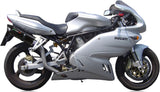 Escape Doble Con Homologación Acústica Furore Aluminio Negro - Gpr Compatible Con Ducati Super Sport 900 S (2002-2007)