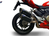 Escape Doble Con Homologación Acústica Force Carbono Copa Carbono - Termignoni Compatible Con Ducati Panigale 959 (2016-2019)