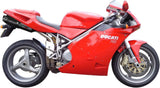 Escape Doble Con Homologación Acústica Furore Aluminio Negro - Gpr Compatible Con Ducati 748 - S - Sp - Sps - R - Rs (1995-2002)
