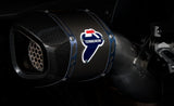 Exhaust Tip With Noise Certification Titanium Carbon Cap - Termignoni Compatible With Ducati Multistrada 1260 Pikes Peak (2018-2020)
