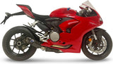 Exhaust Tip Without Sound Certification Titanium Carbon Cap - Termignoni Compatible With Ducati Panigale 950 V2 (2021-2023)