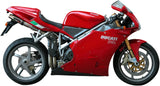 Escape Doble Con Homologación Acústica Deeptone Acero - Gpr Compatible Con Ducati 998 - R - Fe (2001-2004)