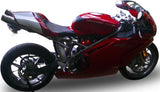 Escape Doble Con Homologación Acústica Deeptone Acero - Gpr Compatible Con Ducati 749 (2003-2007)