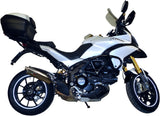 Tubo De Escape Con Catalizador Y Homologación Acústica Trioval Acero - Gpr Compatible Con Ducati Multistrada 1200 (2010-2014)