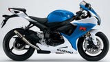 Tubo De Escape Con Homologación Acústica Deeptone Acero - Gpr Compatible Con Suzuki Gsx-R 750 K8 (2008-2010)