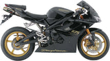 Tubo De Escape Con Catalizador Y Homologación Acústica Deeptone Acero - Gpr Compatible Con Triumph Daytona 675 (2006-2008)