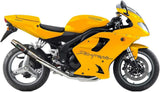Tubo De Escape Con Homologación Acústica Deeptone Acero - Gpr Compatible Con Triumph Daytona 955 (1999-2001)