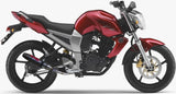 Sistema De Escape Completo Sin Catalizador Y Con Homologación Acústica Deeptone Acero - Gpr Compatible Con Yamaha Fz-16 Byson 160 (2010)