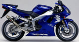 Tubo De Escape Con Homologación Acústica Deeptone Acero - Gpr Compatible Con Yamaha Yzf 1000 R1 (1998-2001)