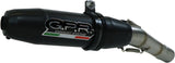 Tubo De Escape Sin Homologación Acústica Deeptone Acero Negro - Gpr Compatible Con Royal Enfield Classic 350 (2021-2023)