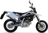 Tubo De Escape Con Homologación Acústica Deeptone Acero - Gpr Compatible Con Husqvarna Smr 125 4T (2011-2013)