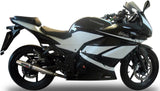 Tubo De Escape Con Catalizador Y Homologación Acústica Deeptone Acero - Gpr Compatible Con Kawasaki Ninja 250 R (2007-2014)