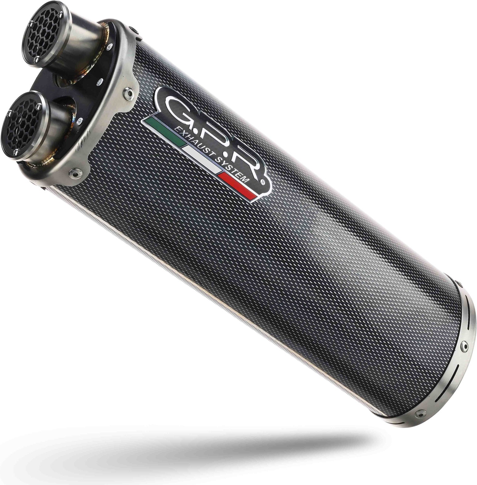 Exhaust Tip With Noise Certification Dual Carbon Look - Gpr Compatible With Voge 900 Dsx (2024-2025)