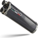 Tubo De Escape Con Homologación Acústica Dual Impact Zero Carbon Look - Gpr Compatible Con Bmw R 1250 Gs - Adventure (2021-2024)