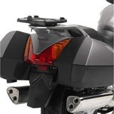 Monokey Trekker Alaska Aluminium Top Case - 56 Lt For Original Rack Trekker Alaska Aluminium - Givi Compatible With Honda Pan European St 1300 (2002-2014)