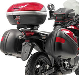 Baúl Monokey Trekker Alaska Aluminio Negro 56 Lt Trekker Alaska Aluminio - Givi Compatible Con Honda Xl 700 V Transalp (2008-2013)