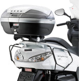 Monokey Black Top Case - 33 Lt Nylon - Givi Compatible With Yamaha Majesty 400 (2009-2014)