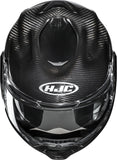 Casco Modular Para Moto Hjc F100 Carbon Carbon Fiber Negro Talla 07 S