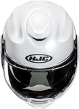 Casco Modular Para Moto Hjc F100 Advanced Fiberglass Composite Blanco Perlado Talla 07 S