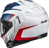 Casco Integral Para Moto Hjc F71 Advanced Fiberglass Mc21 Catos Talla 07 S