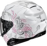 Casco Integral Para Moto Hjc F71 Advanced Fiberglass Mc8 Eliz Talla 09 L