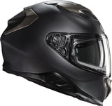 Casco Integral Para Moto Hjc F71 Advanced Fiberglass Titanio Negro Mate Satinado Talla 06 Xs