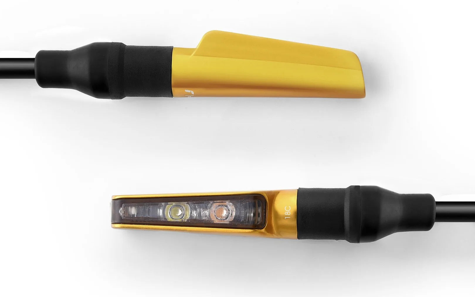Pareja Intermitente Led + Luz Posición Delantera Corsa L - Rizoma Compatible Con Suzuki Gsx-S 1000 (2015-2020)