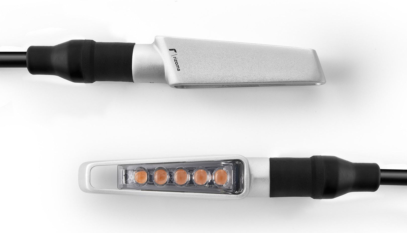 Couple Sequential Led Turn Signal Rear Vision - Rizoma Compatible With Triumph Bonneville T100 (2014-2015)