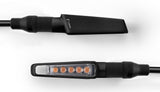 Couple Sequential Led Turn Signal Rear Vision - Rizoma Compatible With Triumph Tiger 800 (2011-2014)